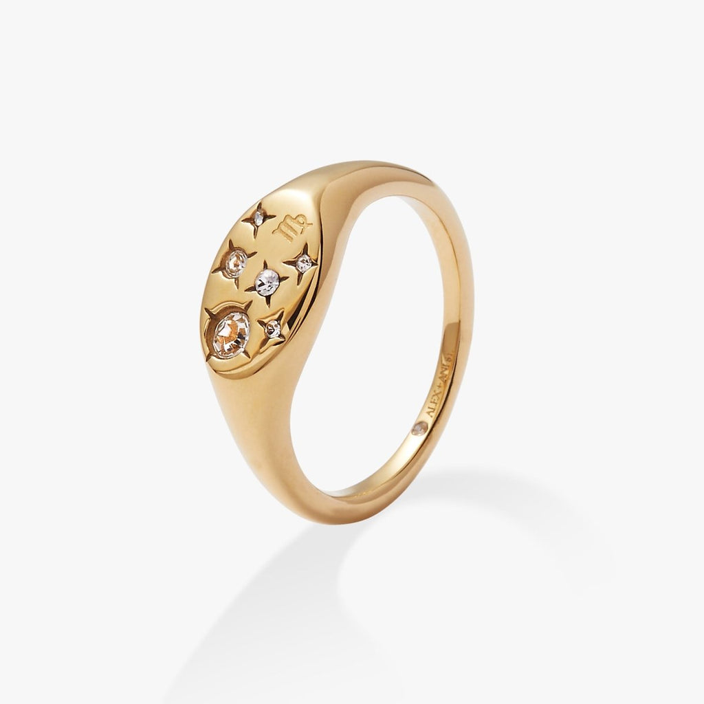 Virgo Zodiac Ring - Willow & Luna