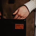Waxed Canvas Apron - USA Made - Willow & Luna