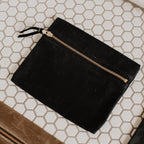 Waxed Canvas Utility Pouch - USA Made - Willow & Luna