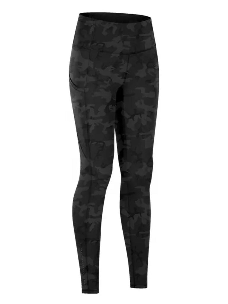 Wide Waistband Sports Leggings - Willow & Luna