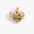 ‘Wife of the Party’ Heart Charm - Willow & Luna