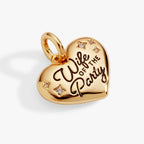 ‘Wife of the Party’ Heart Charm - Willow & Luna