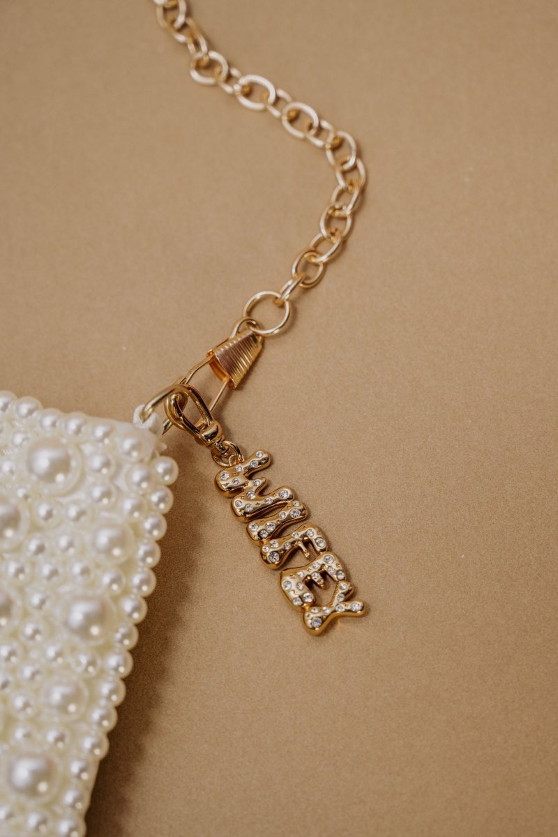 'Wifey' Bubble Crystal Clip Charm - Willow & Luna