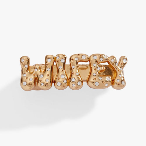 'Wifey' Bubble Hair Barrette - Willow & Luna