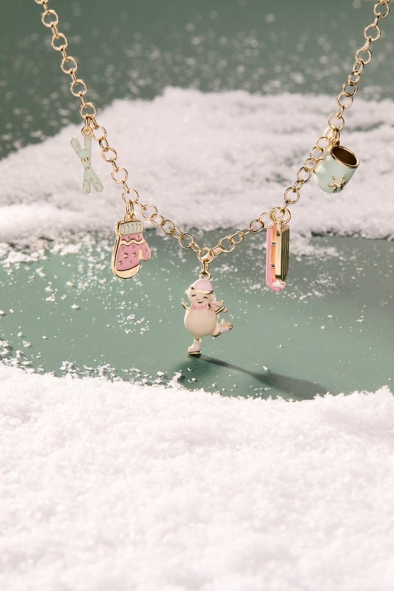 Winter Wonderland Multi Charm Necklace - Willow & Luna