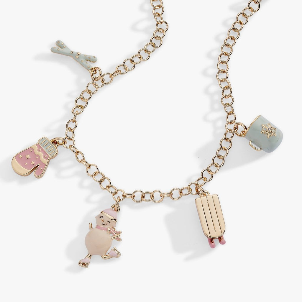Winter Wonderland Multi Charm Necklace - Willow & Luna
