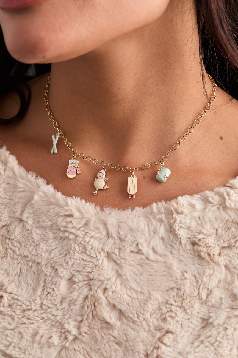 Winter Wonderland Multi Charm Necklace - Willow & Luna