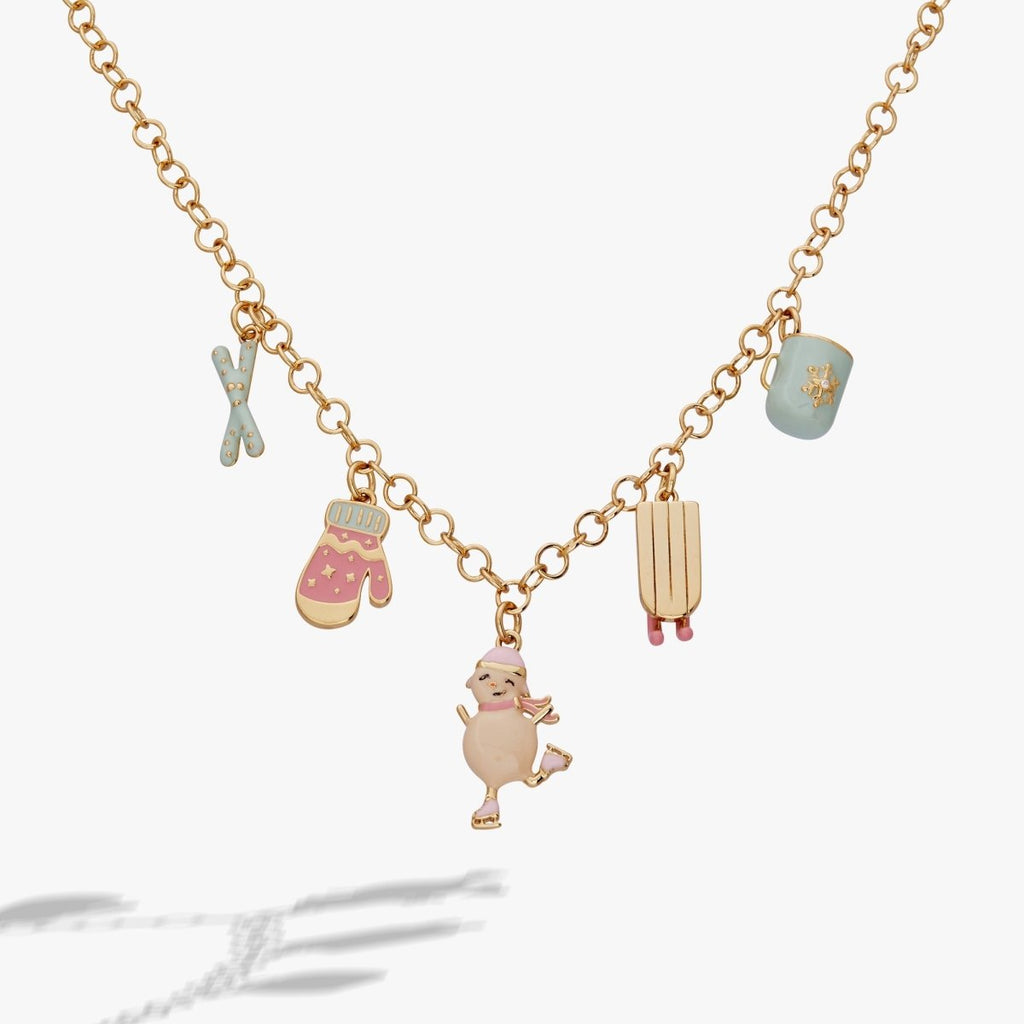 Winter Wonderland Multi Charm Necklace - Willow & Luna