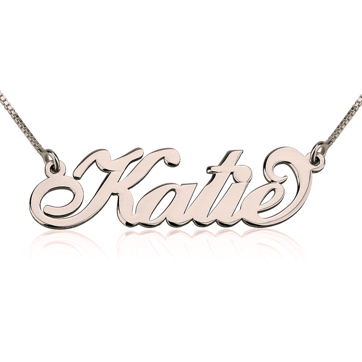 Classic Custom Name Necklace - Willow & Luna