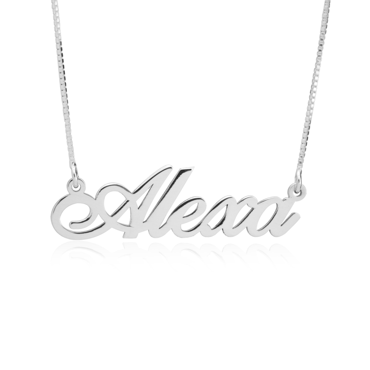 Classic Custom Name Necklace - Willow & Luna