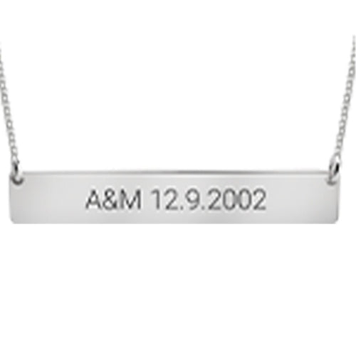 Add engraving on the back - Willow & Luna