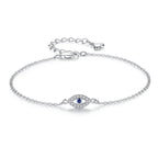 Blue Evil Eye Bracelet - Willow & Luna