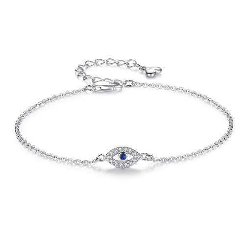 Blue Evil Eye Bracelet - Willow & Luna
