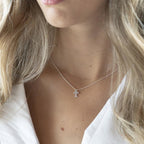 Capital Initial Letter Pendant Necklace - Willow & Luna