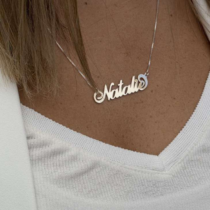 Carrie Custom Name Necklace - Willow & Luna