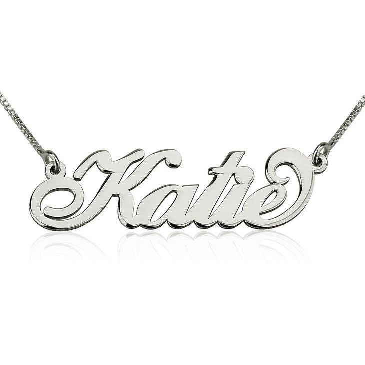 Carrie Custom Name Necklace - Willow & Luna