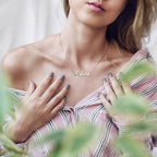 Classic Custom Name Necklace - Willow & Luna