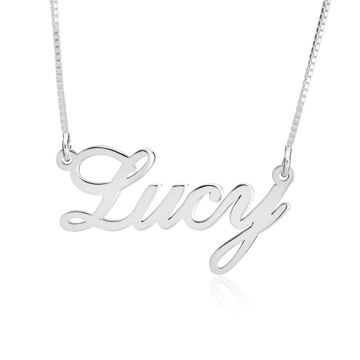 Classic Custom Name Necklace - Willow & Luna