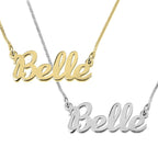 Cursive Custom Name Necklace - Willow & Luna