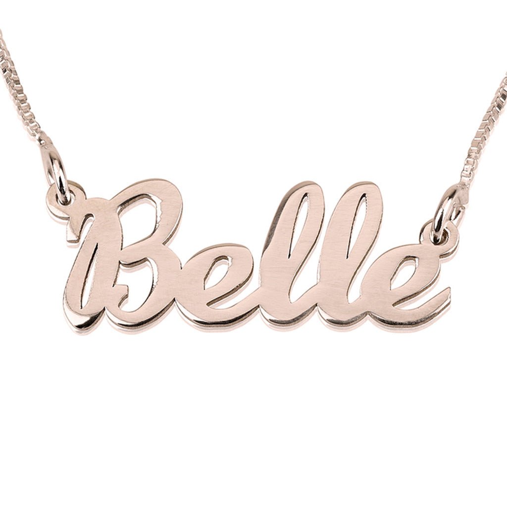 Cursive Custom Name Necklace - Willow & Luna