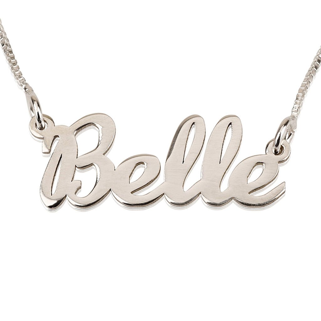 Cursive Custom Name Necklace - Willow & Luna