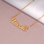 Cursive Custom Name Necklace - Willow & Luna