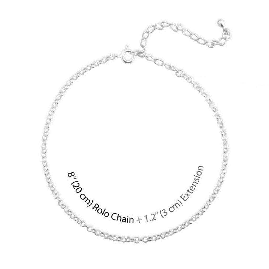 Custom Personalized Name Anklet - Willow & Luna