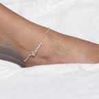Custom Personalized Name Anklet - Willow & Luna