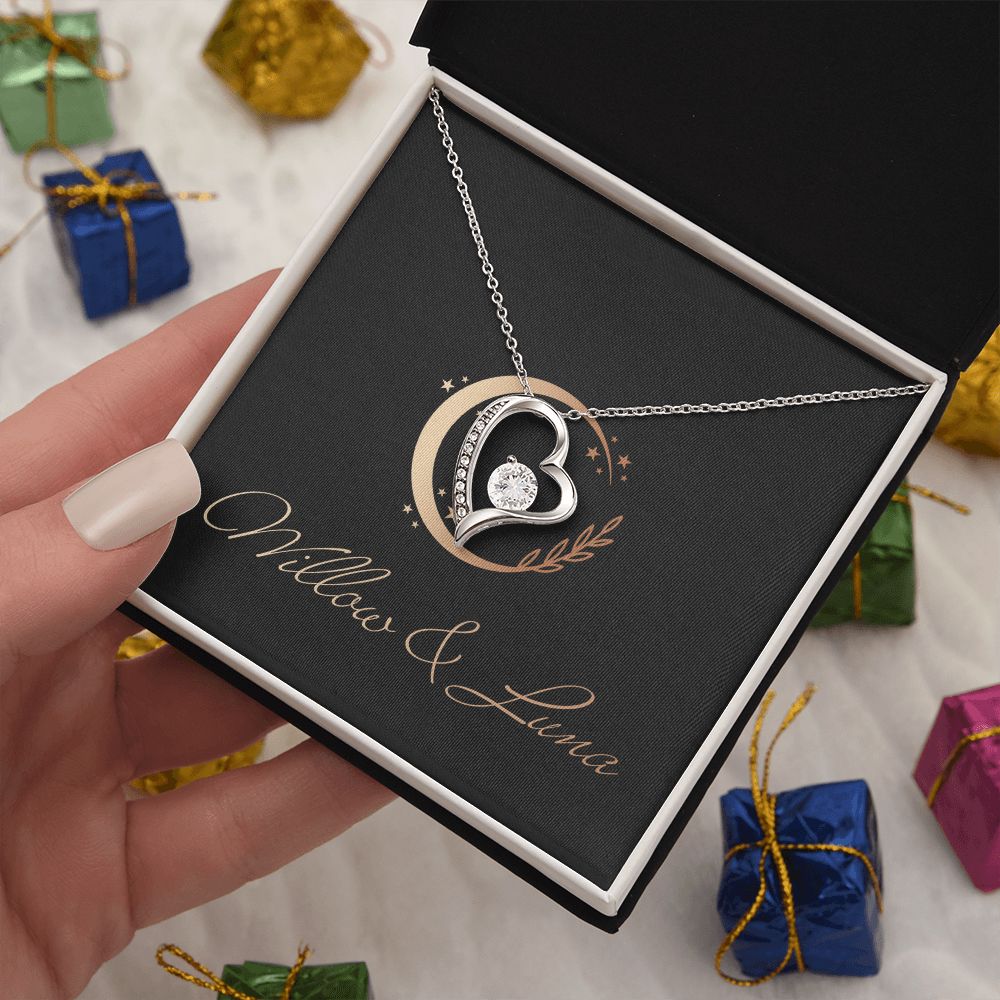 Forever Love Necklace - Willow & Luna - Willow & Luna