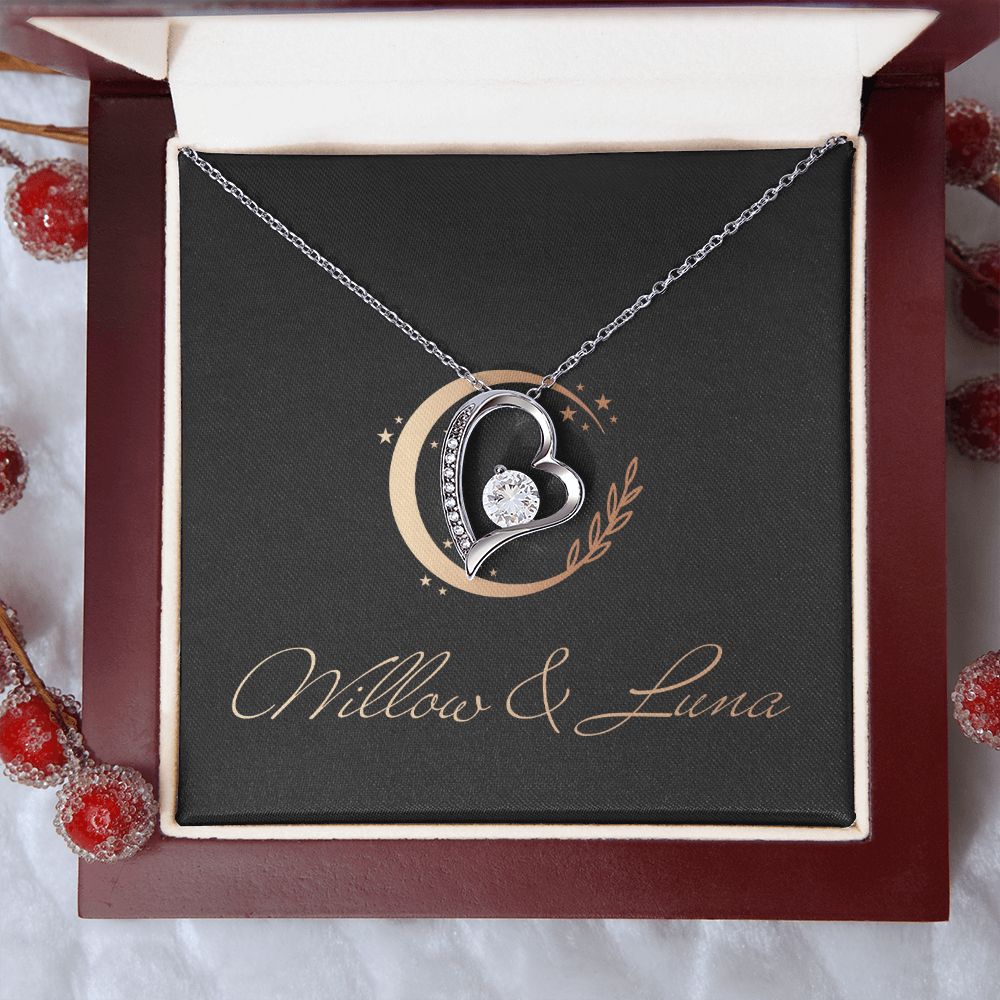 Forever Love Necklace - Willow & Luna - Willow & Luna