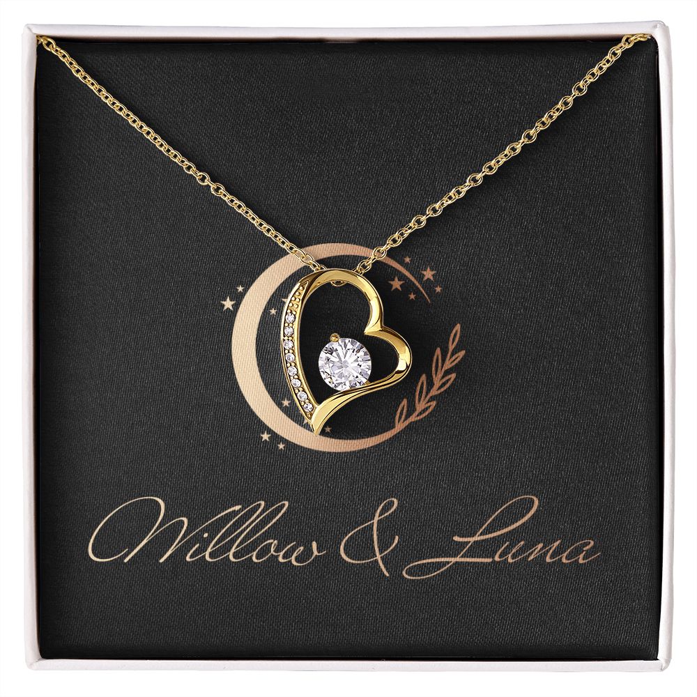 Forever Love Necklace - Willow & Luna - Willow & Luna