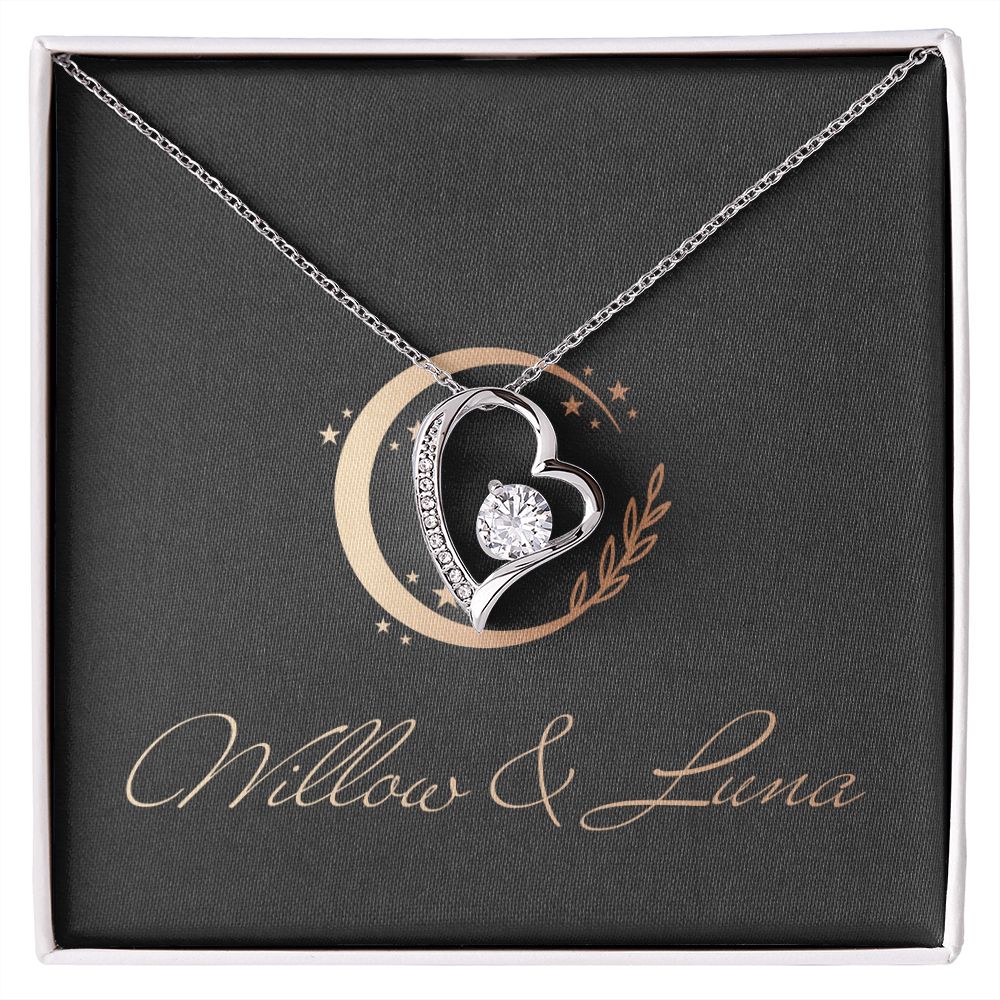 Forever Love Necklace - Willow & Luna - Willow & Luna