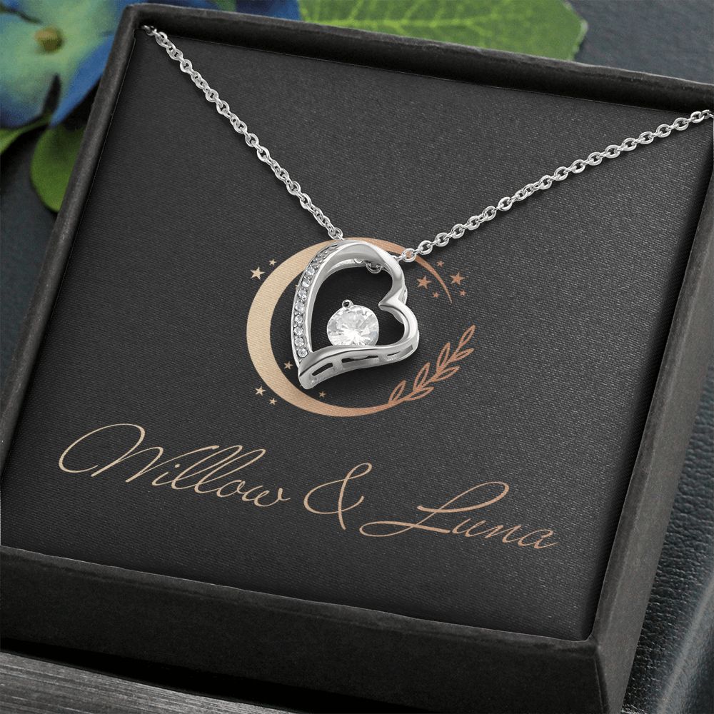 Forever Love Necklace - Willow & Luna - Willow & Luna