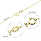 Gothic Style Old English Custom Initial Necklace - Willow & Luna