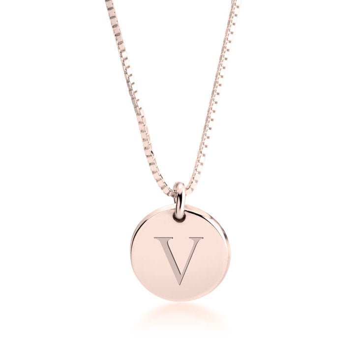 Letter Pendant Necklace - Willow & Luna
