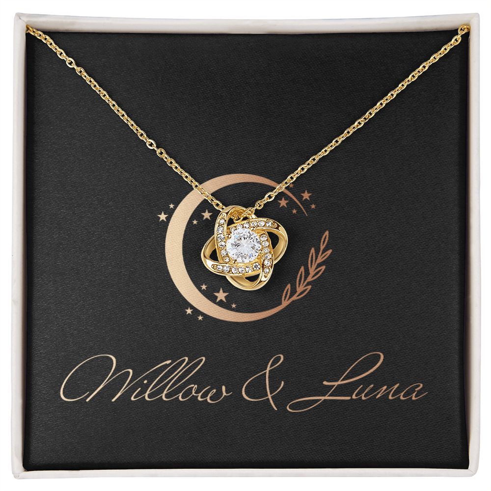 Love Knot Necklace - Willow & Luna - Willow & Luna