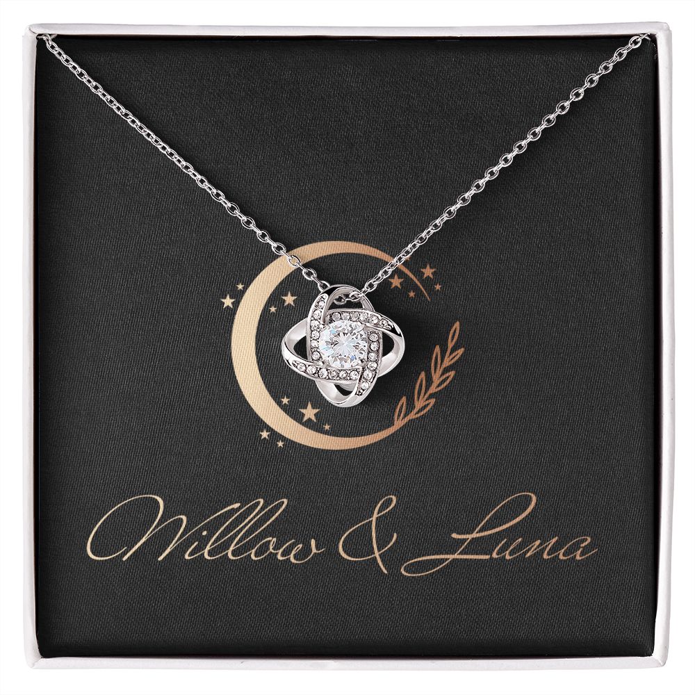 Love Knot Necklace - Willow & Luna - Willow & Luna