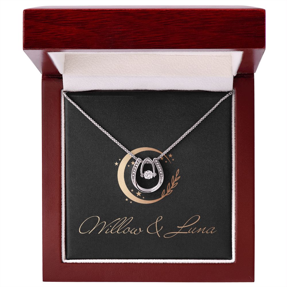 Lucky In Love Necklace - Willow & Luna - Willow & Luna