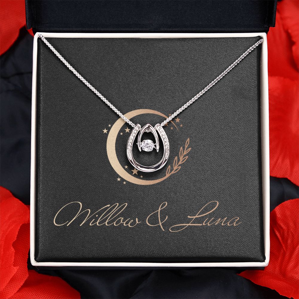 Lucky In Love Necklace - Willow & Luna - Willow & Luna