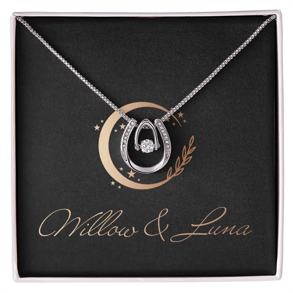 Lucky In Love Necklace - Willow & Luna - Willow & Luna