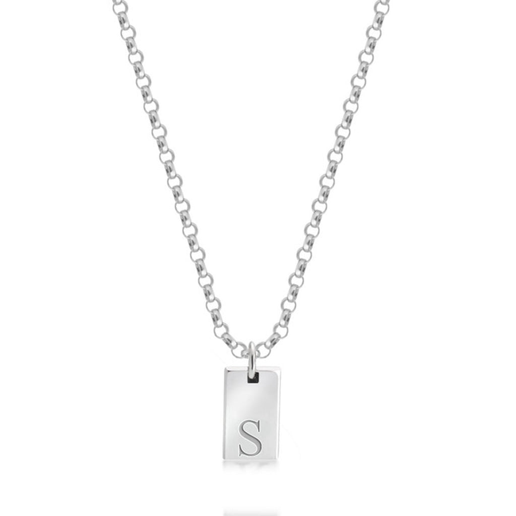 Men's Initial Necklace - Willow & Luna