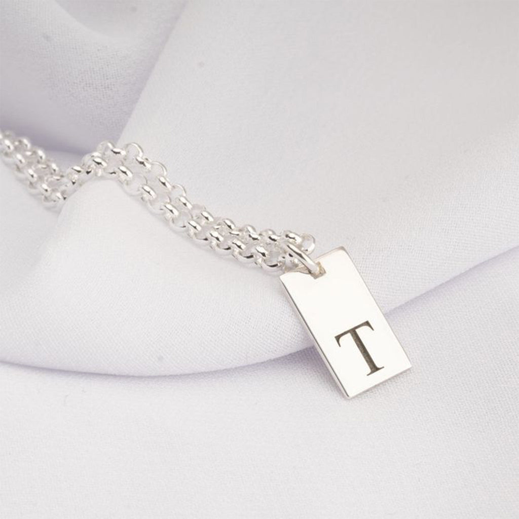 Men's Initial Necklace - For the Extraordinary Man - Willow & Luna