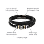 Men's Love You Forever Bracelet - Willow & Luna - Willow & Luna