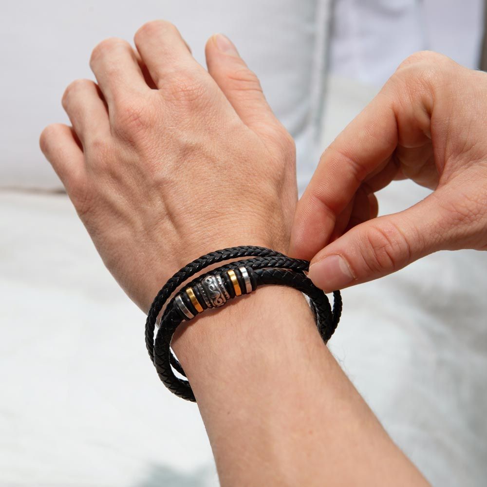 Men's Love You Forever Bracelet - Willow & Luna - Willow & Luna