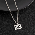 Men's Number Necklace - Willow & Luna