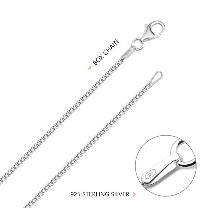 Sterling Silver 0.925 Circle Rolo Chain 1mm Silver Chain for Jewelry Making,  Chain for Necklaces and Bracelets, Thin Rolo Chain 