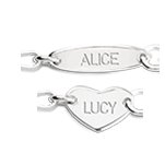 Personalized Tag at Clasp - Willow & Luna