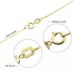 Small Initial Letter Pendant Necklace - Willow & Luna