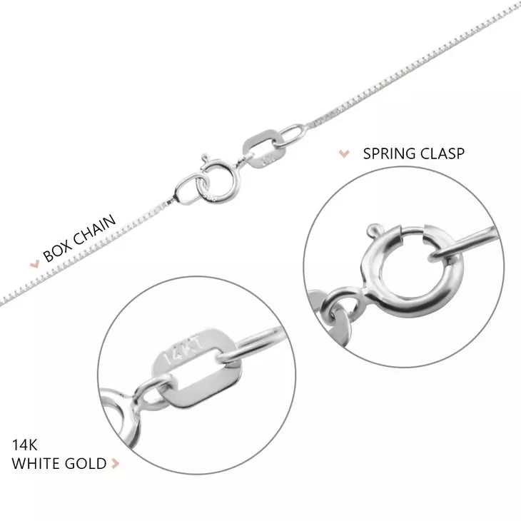 Small Initial Letter Pendant Necklace - Willow & Luna