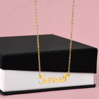 To My Daughter Ever There Is A Tomorrow Love Mom Personalized Name Necklace - Willow & Luna